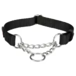პრემიუმ ჯაჭვის საყელო - მომჭერი, ზომა L-XL