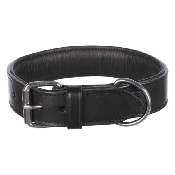 ტყავის საყელო,ზომა L-XL