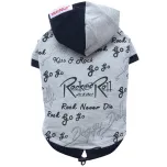 ჰუდი ,,Rock&Rolls" ნაცრისფერი, ზომა: S