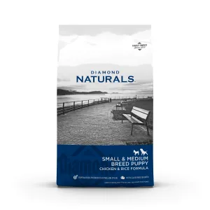 Diamond Naturals - ქათამი და ბრინჯი, პატარა და საშუალო ჯიშის ლეკვისთვის 15კგ