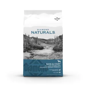 Diamond Naturals - ორაგული და კარტოფილი, კანისა და ბეწვის ჯანმრთელობისთის 15კგ