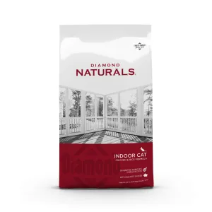 Diamond Naturals - სახლში მცხოვრები კატებისთვის, ქათამი და ბრინჯი 7.5კგ