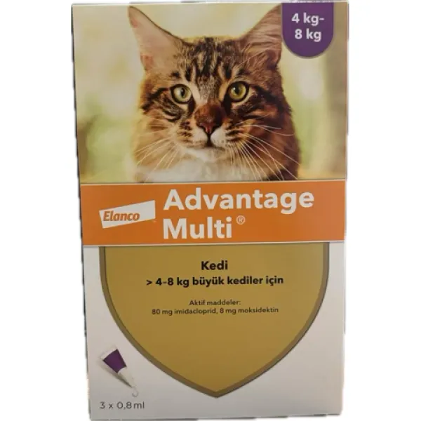 Elanco - Advantage Multi for cats 4-8 kg, 1 pipette