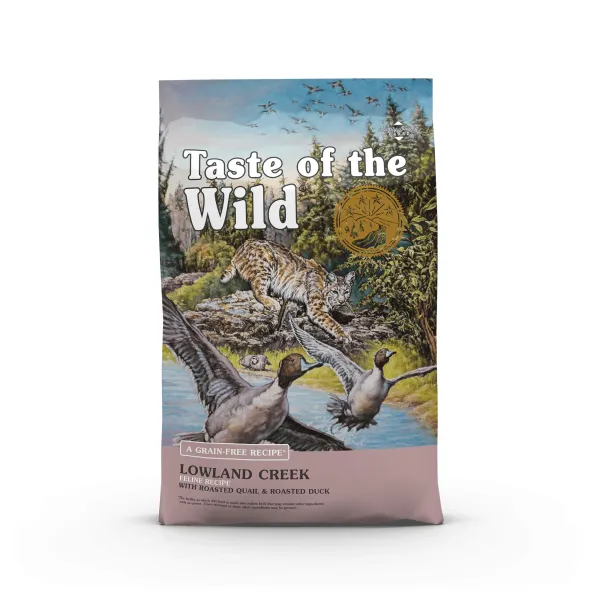 Taste of the Wild - იხვი, ინდაური და მწყერი 6.6 კგ