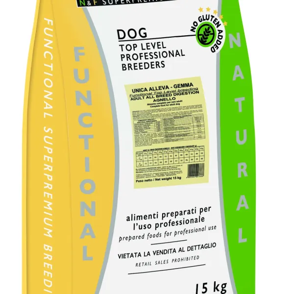 Unica Alleva-Gemma Adult All Breed Digestion lamb 15kg