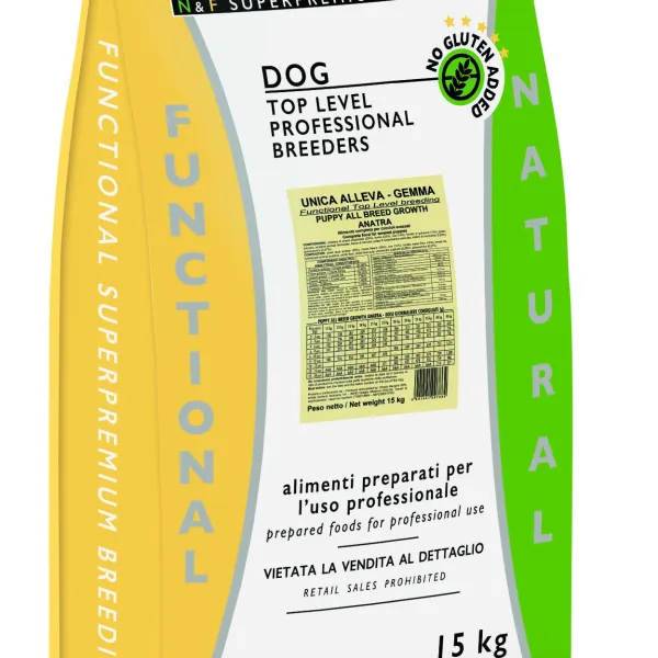 Unica Alleva-Gemma Puppy All Breed Growth duck 15kg