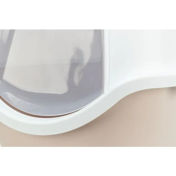 ვარდისფერი დახურული ტუალეტი 40 × 40 × 56 სმ