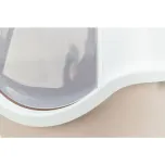 ვარდისფერი დახურული ტუალეტი 40 × 40 × 56 სმ