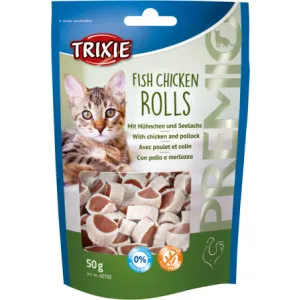 Trixie - PREMIO Fish Chicken Rolls 50g