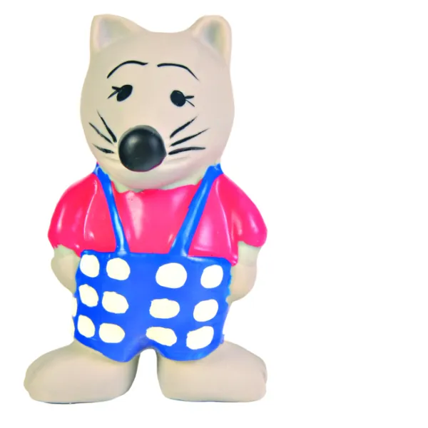 Trixie - Small figure, latex/polyester fleece, 6–9 cm, sorted